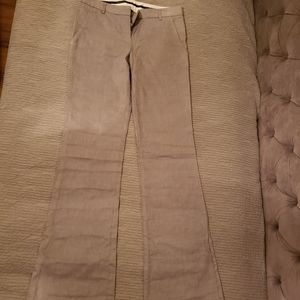 Theory linen pants, light gray, size 8